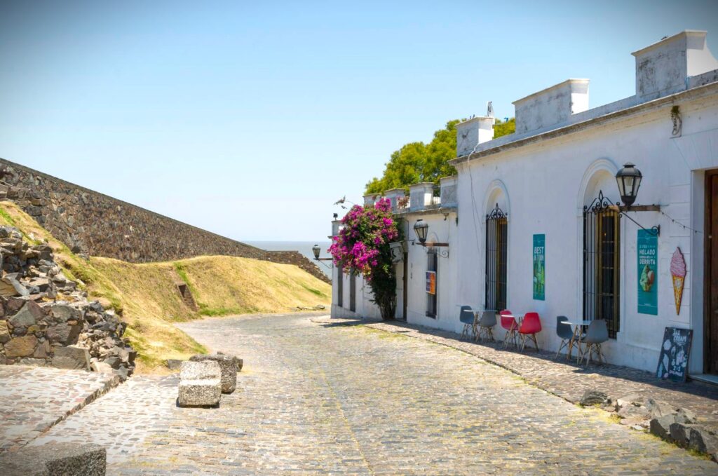 Colonia del Sacramento in Uruguay, ein wichtiger Touristenort